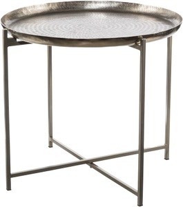 Creativ Deco, Creativ deco Beistelltisch, (1 St.), mit abnehmbarer Platte, Höhe ca. 50 cm, Creativ deco Beistelltisch, (1 St.), mit abnehmbarer Platte, Höhe ca. 50 cm