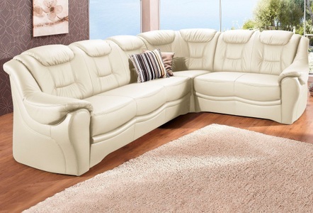 SIT&MORE, sit&more Ecksofa, sit&more Ecksofa »Bellevue L-Form«, wahlweise mit Bettfunktion