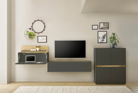 INOSIGN Büromöbel-Set »CiTY/GiRON«, (Set, 3 St.), Home Office