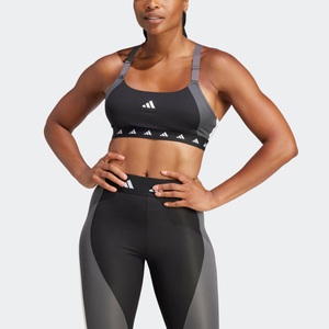 adidas Performance, Powerimpact Training Techfit Medium Damen Sport-BH, 