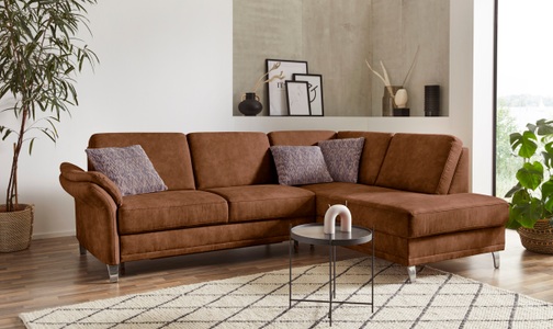 sit&more Ecksofa »Clio V«, wahlweise mit Bettfunktion und Bettkasten, inklusive Federkern