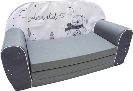 Knorrtoys, knorr® toys Kindersofa - Bear - braun, Knorrtoys® Sofa »Bear«, für Kinder; Made in Europe