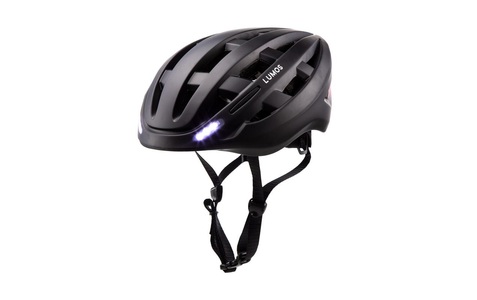 Lumos, Lumos - Fahrradhelm Lite 2 - Schwarz, Lumos Velohelm «Kickstart», integrierte Blinker, 500 Lumen
