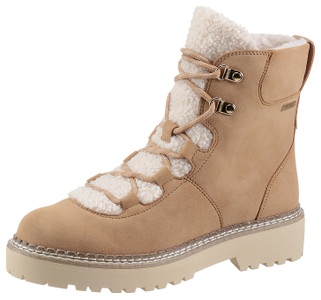 TAMARIS, Tamaris Winterboots, mit Fellimitat-Besatz, 