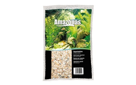 Amazonas, Aquarien Kies hellbraun 1-2mm 15kg, Amazonas Aquarien Kies hellbraun, 1-2mm (15kg)