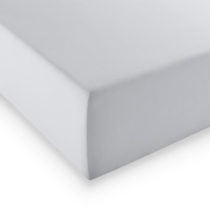 Fleuresse, Comfort-Stretch-Fixleintuch, Fleuresse, »Q4000 Plus für Boxspringbetten«, fleuresse - Fixleintuch Q4000 - silber - Baumwolle/Elastan/ - 200/210 cm