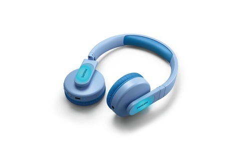 Philips, Philips On-Ear-Kopfhörer »T«, App, Busylight, Lautstärkebegrenzung, Mikrofon, On-Ear-Regler, Philips Wireless On-Ear-Kopfhörer TAK4206BL/00 Blau