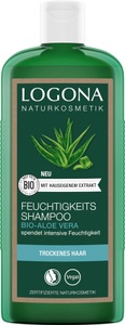 Logona, Logona Feuchtigkeits-Shampoo Haarshampoo 250ml, LOGONA Naturkosmetik Feuchtigkeitsshampoo Bio-Aloe-Vera