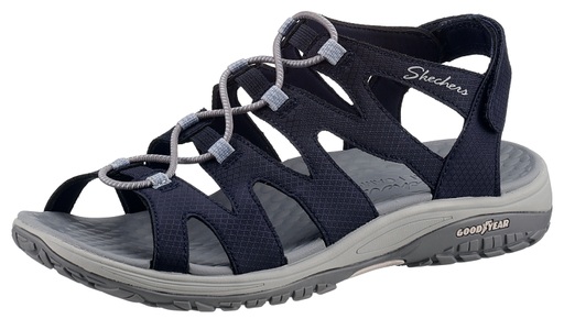 Skechers, Skechers Sandale »LOMELL EVERCHANGING«, für Maschinenwäsche geeignet, Skechers Lomell Damen Sandale Blau