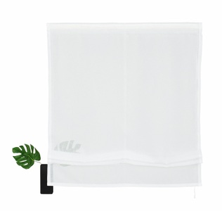 MY HOME, Raffrollo »Regina«, my home, mit Klettband, my home Raffrollo »Regina«, mit Klettband, Transparent, Voile, Polyester