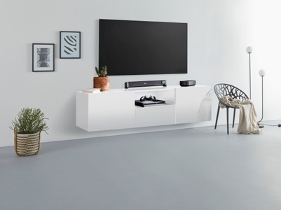 borchardt Möbel, borchardt Möbel Lowboard »Sophia«, Breite 139 cm mit 1 Schubkasten, stehend und hängend, borchardt Möbel Lowboard »Sophia«, Breite 139 cm mit 1 Schubkasten, stehend und hängend
