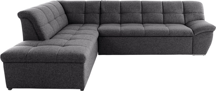DOMO collection Ecksofa »Lagoa«, wahlweise mit Bettfunktion, frei im Raum stellbar, in grosser Farbvielfalt