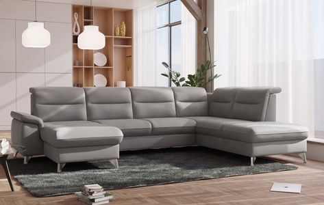 SCHÖNER WOHNEN LAMINAT, SCHÖNER WOHNEN LAMINAT Wohnlandschaft, wahlweise mit motorischer Relaxfunktion, sit&more Wohnlandschaft »Astoria U-Form«, wahlweise mit motorischer Relaxfunktion