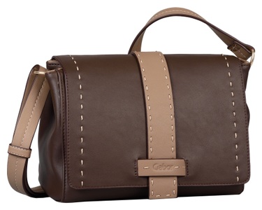 Gabor, Gabor Umhängetasche »ANNA Flap bag M no zip«, mit Ziernähte, 