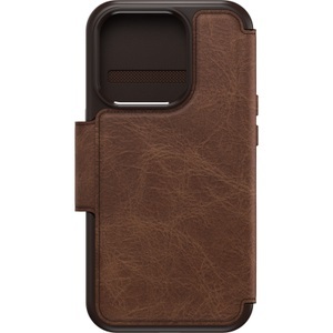 OTTERBOX, OtterBox Strada iPhone 15 Pro Braun Smartphone Hülle, Otterbox Book Cover Strada iPhone 15 Pro Braun