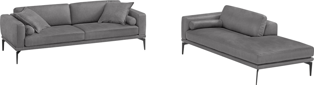 Egoitaliano, Egoitaliano Polstergarnitur »Masu«, Höhe der Rückenkissen und Sitztiefe verstellbar, 3 Rollkissen, Egoitaliano Polstergarnitur »Masu, Design trifft sensationellen Sitzkomfort«, Höhe der Rückenkissen und Sitztiefe verstellbar, 3 Rollkissen