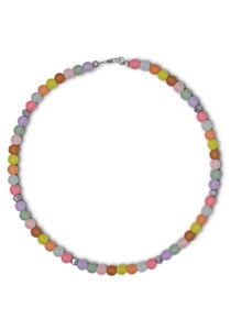 J.Jayz, J.Jayz Collier »Regenbogen-Pastellfarben, transparent, matt,«, 