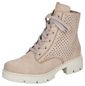 Rieker, Stiefelette Y4540 Damen Beige 39, 