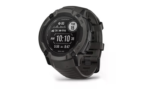 Garmin, Garmin Instinct 2X Solar - Multifunktionsuhr Graphite One Size, GARMIN Sportuhr Instinct 2X Solar Graphite