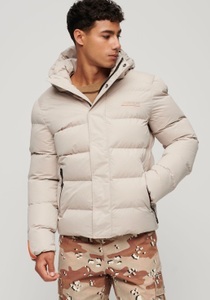 SUPERDRY, Superdry Steppjacke »HOODED MICROFIBRE SPORT PUFFER«, 