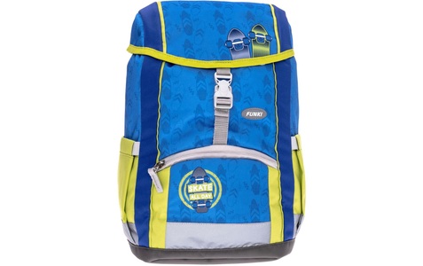 Funki, Funki Kinder-Rucksack, blau, Cool Skater, A4 PLUS, 6025.005, Funki Kindergartenrucksack A4 PLUS+ Cool Skater, 13 l