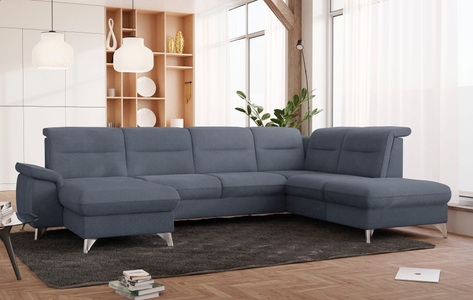 SCHÖNER WOHNEN LAMINAT, SCHÖNER WOHNEN LAMINAT Wohnlandschaft, wahlweise mit motorischer Relaxfunktion, sit&more Wohnlandschaft »Astoria U-Form«, wahlweise mit motorischer Relaxfunktion