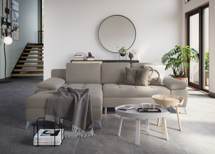 sit&more Ecksofa, mit Recamiere, wahlweise mit Bettfunktion und Bettkasten