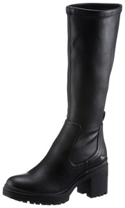 MUSTANG SHOES, Mustang Shoes Stiefel, mit 5-cm-Blockabsatz, 