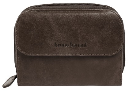 Bruno Banani, Bruno Banani Geldbörse, echt Leder, Bruno Banani Geldbörse echt Leder
