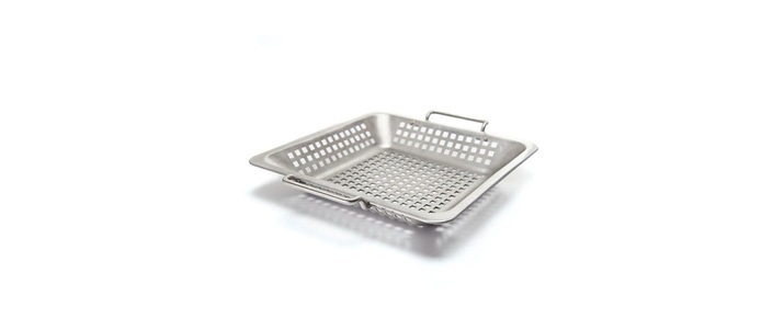 BROIL KING, GRILL WOK EDELSTAHL, Broil King Grosser Gemüsekorb Zubehör