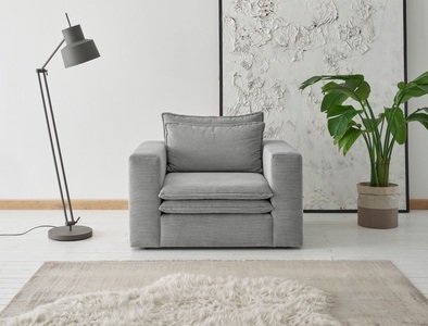 Places of Style Sessel »PIAGGE«, Hochwertiger Cord- passend zur Serie PIAGGE