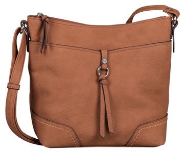 Tom Tailor, TOM TAILOR Umhängetasche »IMERI Cross bag S«, mit Bänderapplikationen, 