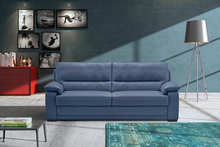 Egoitaliano, Egoitaliano 2,5-Sitzer »Doris«, Egoitaliano 2,5-Sitzer »Doris, modernes Designersofa, Ledersofa mit erstklassiger Sitzqualität« edle Detailverarbeitung, perfekte Polsterung, aus hochwertigem Leder