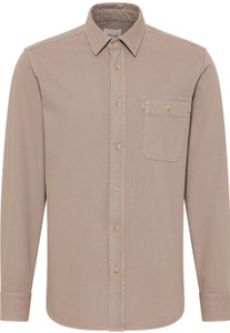 Mustang, MUSTANG Langarmhemd »Style Clemens Hvy Twill Wash«, 