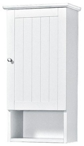 WELLTIME, welltime Hängeschrank »Venezia Landhaus«, Badmöbel aus Massivholz, Breite 33 cm, 