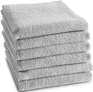 DDDDD, DDDDD Geschirrtuch »Logo«, (Set, 6 tlg.), Frottee-Küchentuch, DDDDD Geschirrtuch »Küchenhandtuch Logo, aus 100% Baumwolle, 50x55 cm«, (Set, 6 tlg.), Küchentuch aus weicher Frottee, sehr saugstark und langlebig