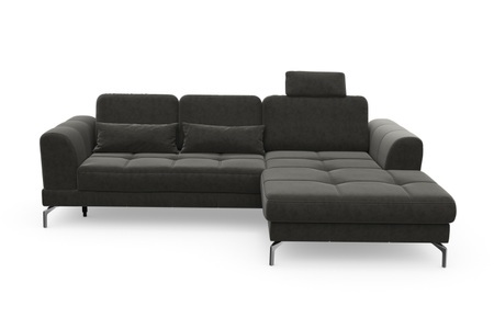 sit&more Ecksofa »Bendigo V«, inklusive Sitztiefenverstellung, Bodenfreiheit 15 cm, wahlweise in 2 unterschiedlichen Fussfarben