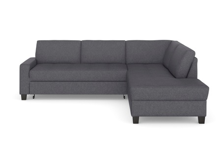 DOMO collection, DOMO collection Ecksofa »Florentina«, wahlweise mit Bettfunktion, DOMO collection Ecksofa »Florentina L-Form«, wahlweise mit Bettfunktion, mit Kontrastnaht