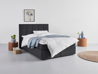 INOSIGN Boxbett »Ovalo«, wahlweise mit Bettkasten, in H2, H3 & H4 erhältilich