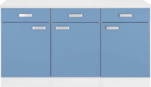 wiho Küchen, wiho Küchen Unterschrank »Husum«, 150 cm breit, wiho Küchen Unterschrank »Husum«, 150 cm breit