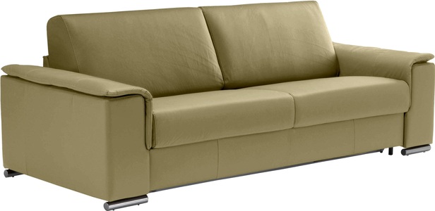Egoitaliano, Egoitaliano Schlafsofa »Cecilia«, inkl. Matratze und Metallbettrahmen, Egoitaliano Schlafsofa »Cecilia, modern & elegant, erstklassiger Sitzkomfort, Dauerschläfer«, inkl. Matratze und hochwertigem Metallbettrahmen, toller Schlafkomfort