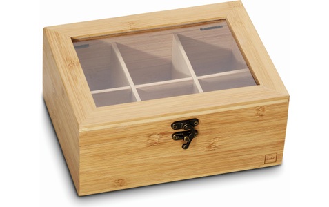 Kela, kela Aufbewahrungsbox »Teebox Holz«, kela Aufbewahrungsbox »Teebox Holz«