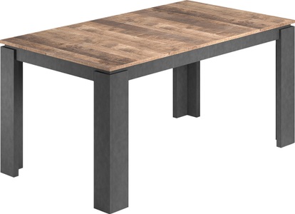 HOME AFFAIRE, Home affaire Esstisch »Granada«, mit Auszug 160-200cm, 