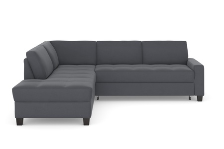 DOMO collection, DOMO collection Ecksofa »Florentina«, wahlweise mit Bettfunktion, DOMO collection Ecksofa »Florentina L-Form«, wahlweise mit Bettfunktion, mit Kontrastnaht