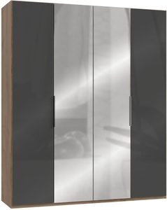 fresh to go, Fresh To Go Kleiderschrank »Level«, mit Glas- und Spiegeltüren, Wimex Kleiderschrank »Level by fresh to go«, mit Glas- und Spiegeltüren