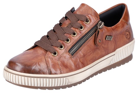 Remonte, Remonte Sneaker, mit praktischem Aussenreissverschluss, Remonte Plateausneaker, Freizeitschuh, Halbschuh, Schnürschuh mit Aussenreissverschluss
