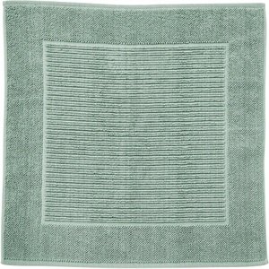 done.® Badematte »Damian«, Höhe 10 mm, fussbodenheizungsgeeignet, Badteppich, Uni-Farben, mit Bordüre, Hoch-Tief Effekt, reine Baumwolle