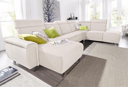 SIT&MORE, sit&more Wohnlandschaft »Township U-Form« wahlweise mit elektrischer Wallfree-Funktion, sit&more Wohnlandschaft »Township U-Form« wahlweise mit elektrischer Wallfree-Funktion