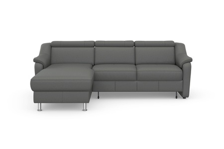 sit&more Ecksofa »Freetown«, inklusive Kopfteilverstellung und komfortablem Federkern, wahlweise mit Bettfunktion und Bettkasten