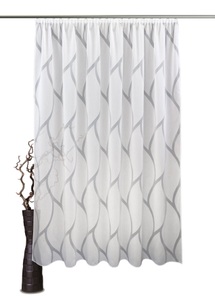 VHG, VHG Gardine »Mavie«, (1 St.), All Over, grafisch, Motiv, pflegeleicht, nach Mass, 
